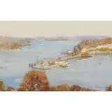 Harold B Herbert, The Spit, Sydney Harbour, watercolour on paper