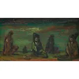 William Dobell, Untitled, oil on board