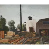 Desiderius Orban, Timber Yard