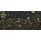 William Dobell, Study for Kanana, oil on board