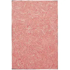 George Hairbrush Tjungurrayi, Untitled, 2010, acrylic on linen