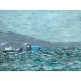 Julian Twigg, 3 Ships Netley, 2019, oil on board
