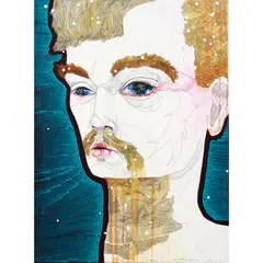 Del Kathryn Barton, Dawn, 2009, synthetic polymer paint, gouache, watercolour, pen and ink on canvas