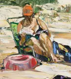 Nicholas Harding, Beach Life (Swim Ring and Magazine)