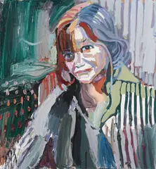 Ben Quilty, Jm, Humanist, Chairwoman and Rockstar... Keeper of Clarkey, 2016, oil on linen