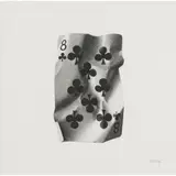 Cj Hendry, 8 of Clubs, 2014, ink on paper