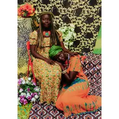 Atong Atem, Adut and Bigoa, 2015, Ilford smooth pearl print, ed. 10/10