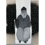 Richard Lewer, The Emperor, 2012, oil on epoxy coated steel