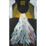 Lottie Consalvo, In Great Force, 2022, acrylic on board