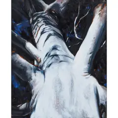 Untitled # 1102 by Louise Hearman, 2005, oil on masonite, sold Jun 2026