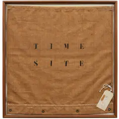 Tim Storrier, Time Site, 1981, screenprint on hessian, ed. 22/60