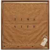 Tim Storrier, Time Site, 1981, screenprint on hessian, ed. 22/60