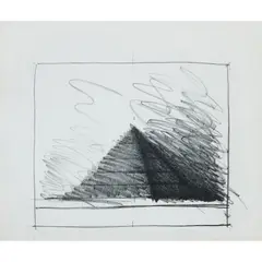 Tim Storrier, Pyramid, 1981, lithograph, ed. 22/90