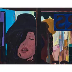 Tom Thompson, Images, acrylic on board