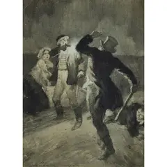 Margaret Catchpole by Norman Lindsay, c.1910, charcoal and wash on paper, sold Jun 2026