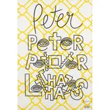Peter Tyndall, A Person Looks At A Work of Art/Someone Looks At Something..., 1990, screenprint, ed. XXII/XLV