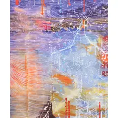 Jon Cattapan, Rib City, 2007, giclee print with acrylic additions, ed. 1/3