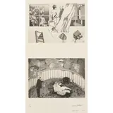 ; (born 1950) by George Baldessin And Imants Tillers, etching, aquatint and photo etching, ed. 25/30, sold Apr 2025