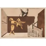 George Baldessin, Personage with Staircase