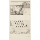 ; (born 1950) by George Baldessin And Imants Tillers, etching, aquatint and photo etching, ed. 25/30, sold Apr 2025