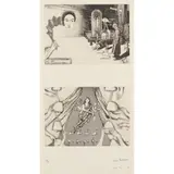 ; (born 1950) by George Baldessin And Imants Tillers, etching, aquatint and photo etching, ed. 25/30, sold Apr 2025