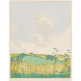 Hall Thorpe, Summer, woodcut