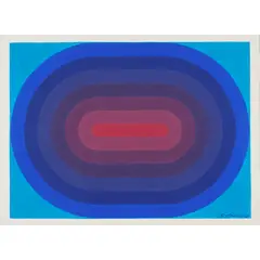 Arctic by John Coburn, 1971, gouache on paper, sold Mar 2025