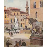 Dora L. Wilson, Piazza Della Signoria, Florence