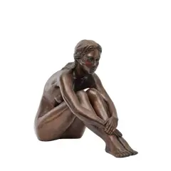 Phillip Piperides, Seated Nude, bronze, A.P.
