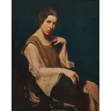 William Beckwith McInnes, Portrait of Lady Baldwin Spencer, oil on canvas