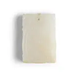 清 和田白玉牌 by Qing Dynasty A Chinese White Jade Carved Pendant, sold Mar 2025