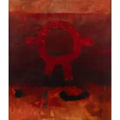 Lawrence Daws, Mandala IV, 1962, oil on canvas