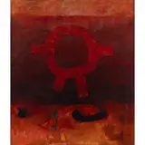 Lawrence Daws, Mandala IV, 1962, oil on canvas