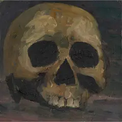Paul Housley, Skull, 2002, oil on canvas