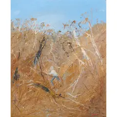 Arthur Boyd, The Woodsman, oil on canvas