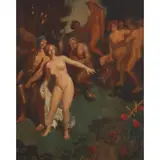 Norman Lindsay, Nymphs and Satyrs