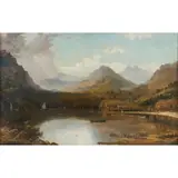 Haughton Forrest, English Coastal & Mountain Scene