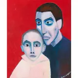 Robert Dickerson, The Only Son, oil on board