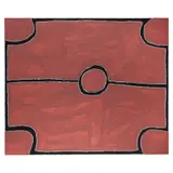 Rammey Ramsey, (Language group: Gija), natural earth pigments on canvas