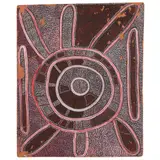 Mick Namarari Tjapaltjarri, (Language group: Pintupi), synthetic polymer paint on composition board