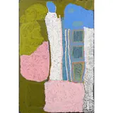 Weaver Jack, (Language group: Yulparija), synthetic polymer paint on canvas