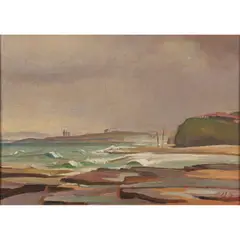 Adelaide Perry, (Possibly Kiama), c.1930, oil on board