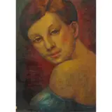 Dorothea Francis, Study, oil on board