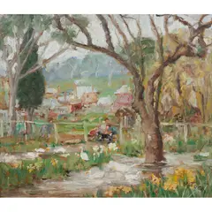 Marie Tuck, Mount Torrens, South Australia, oil on board