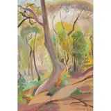 Adelaide Perry, Gums, 1937, oil on board