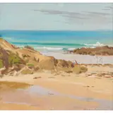 Amalie Colquhoun, (Mouth of the St. George River, Lorne), oil on canvas laid on board