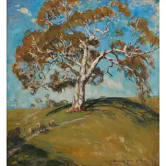 Dora L. Wilson, A Pioneer (Old Gisborne), oil on canvas