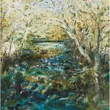 Celia Perceval, (River Gums), 1981, oil on canvas