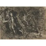 Hermia Boyd, Preciosa and the Wind, 1965, ink and wash on paper
