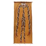 Djawida Nadjongorle, Namarrkanm The Lightning Spirit, natural pigments on bark
